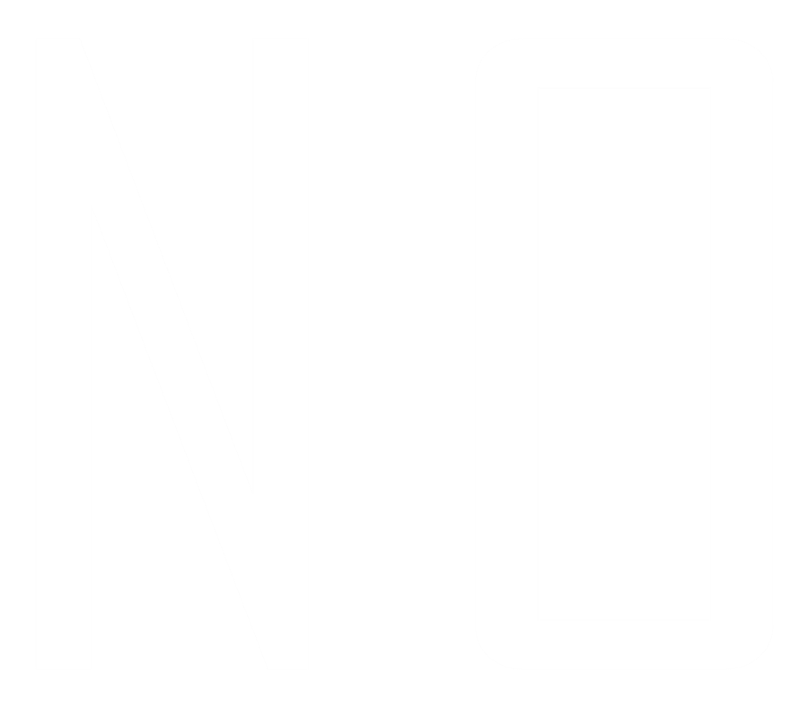 NO in tall white lettering